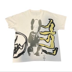 Travis Scott Cactus Jack + Kaws For Fragment Tee